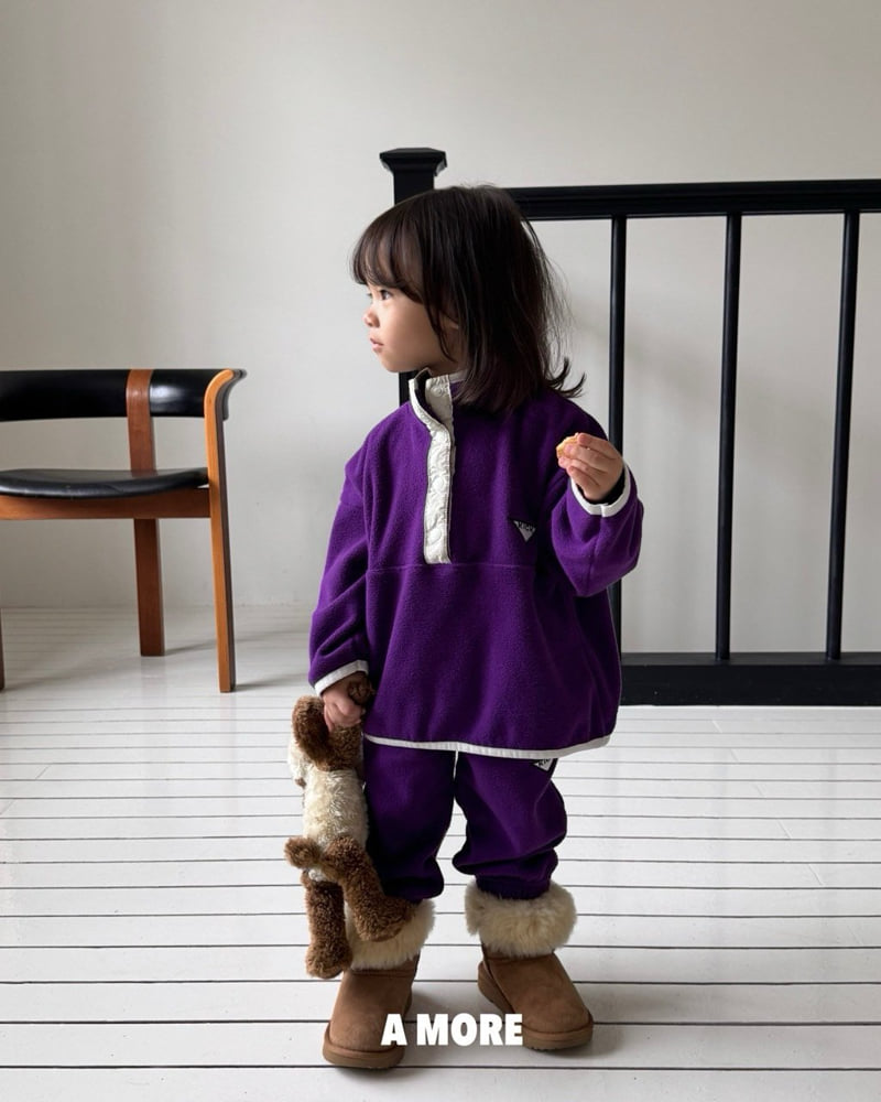 A More - Korean Children Fashion - #prettylittlegirls - Kickboard Fleece - 3