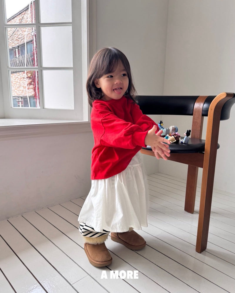 A More - Korean Children Fashion - #prettylittlegirls - Apple Skirt - 2