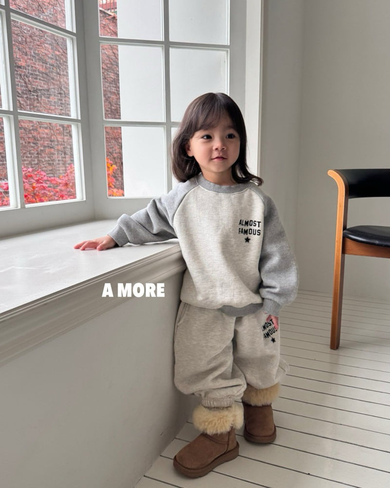 A More - Korean Children Fashion - #minifashionista - Block Sweatshirt - 4