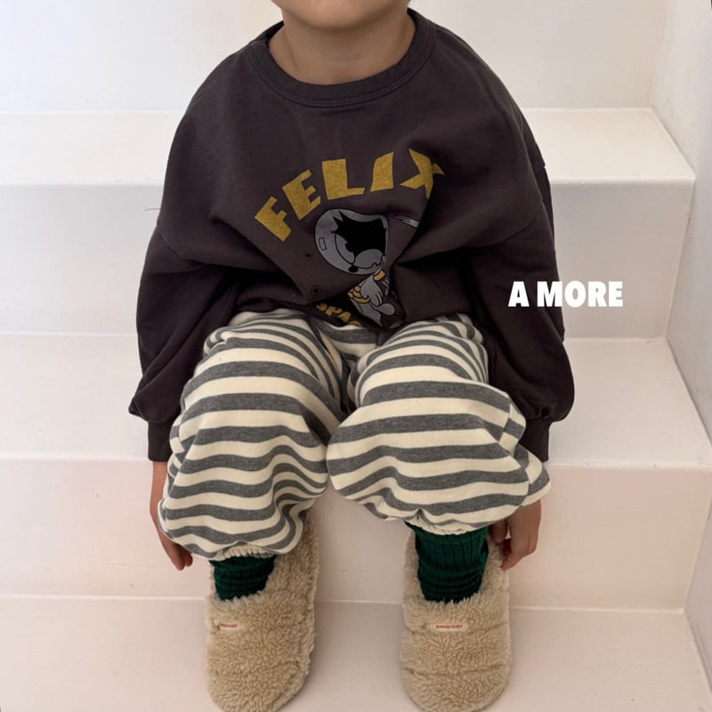 A More - Korean Children Fashion - #toddlerclothing - Universe Sweatshirt - 12