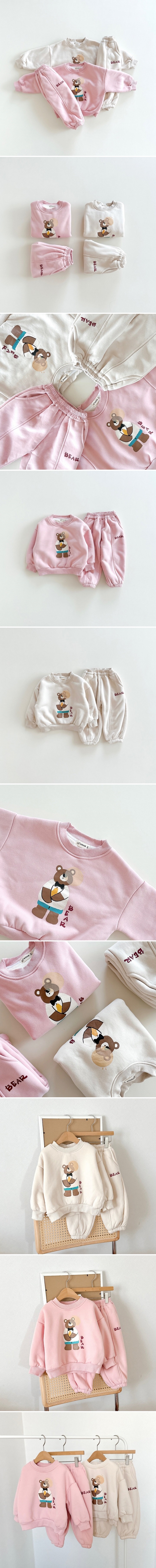 Aker - Korean Children Fashion - #childofig - Cute Bear Set