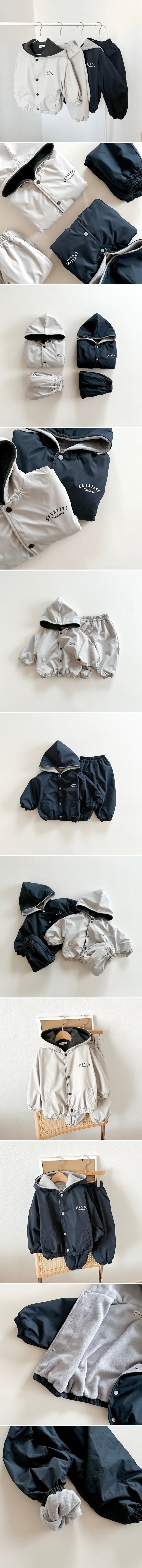 Aker - Korean Children Fashion - #stylishchildhood - Creative Hood Set