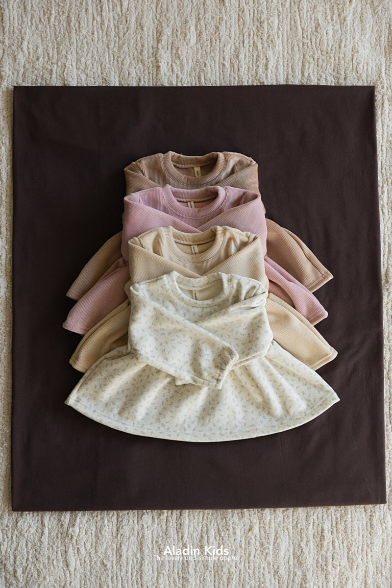 Aladin - Korean Baby Fashion - #babyboutique - Everyday Ribbed Blouse