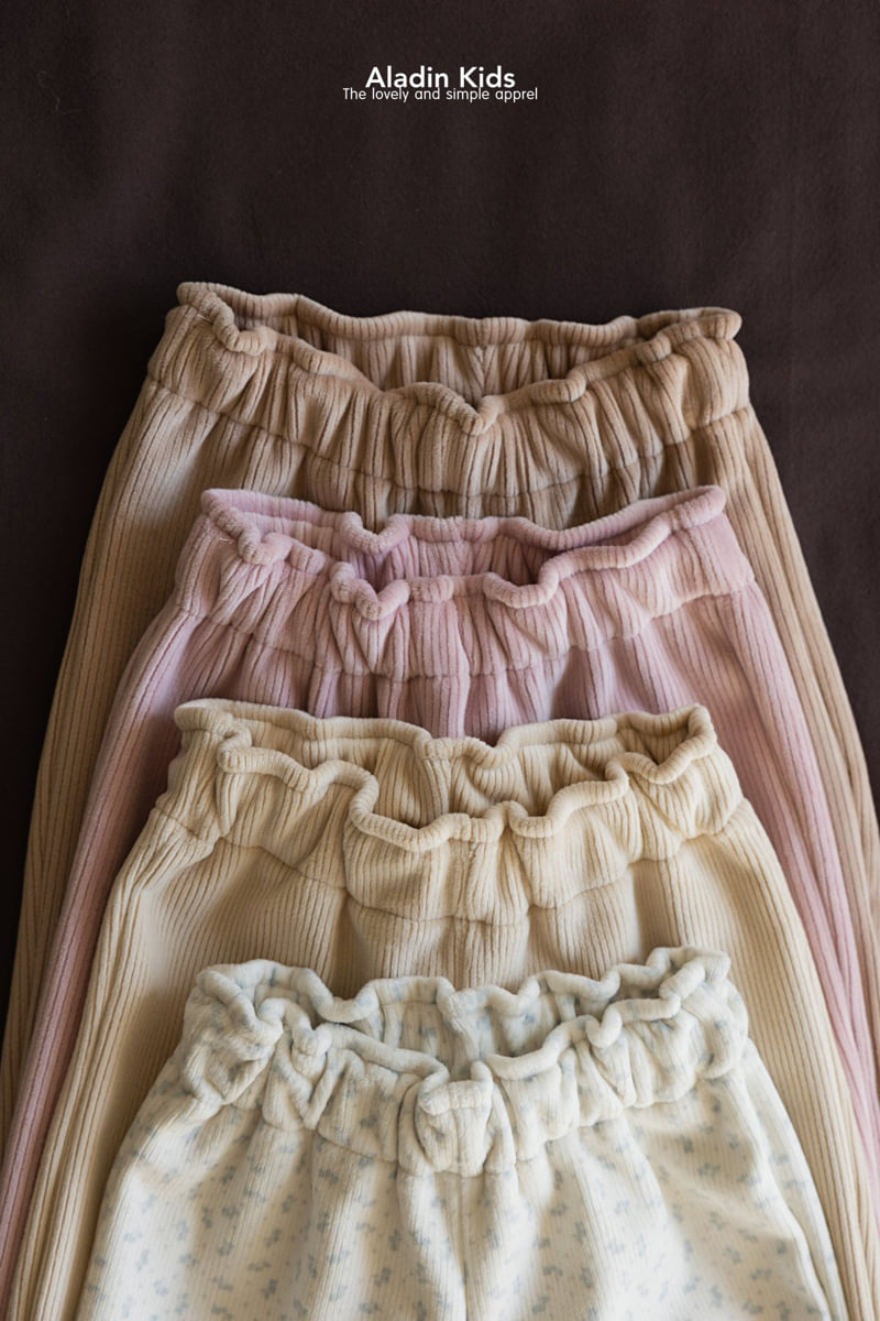 Aladin - Korean Baby Fashion - #babyoninstagram - Everyday Ribbed Pants - 2