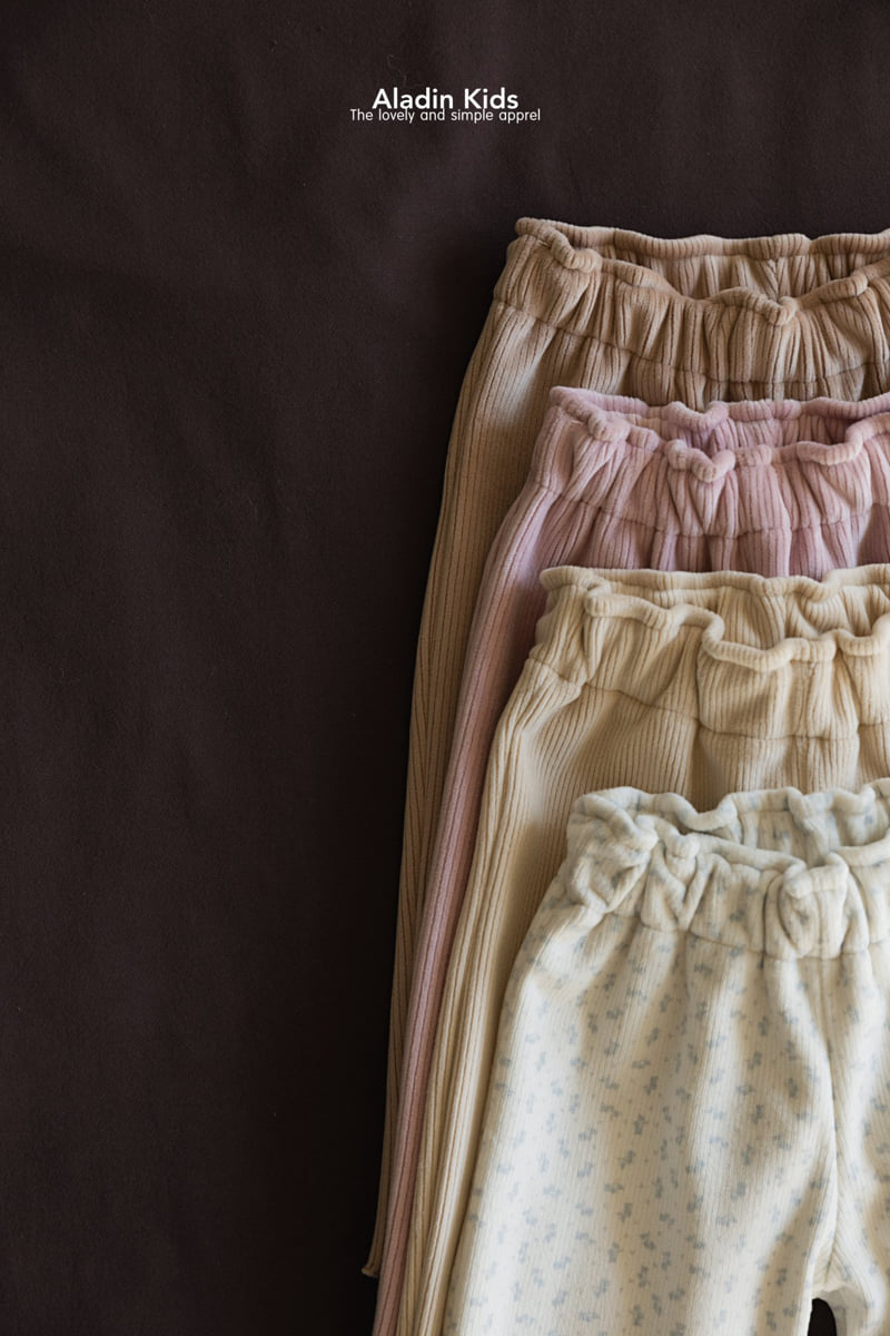 Aladin - Korean Baby Fashion - #babyootd - Everyday Ribbed Pants - 3
