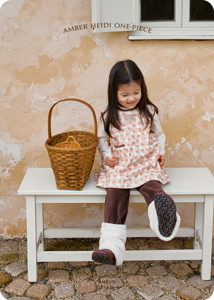 Amber - Korean Children Fashion - #Kfashion4kids - Heidi One-piece