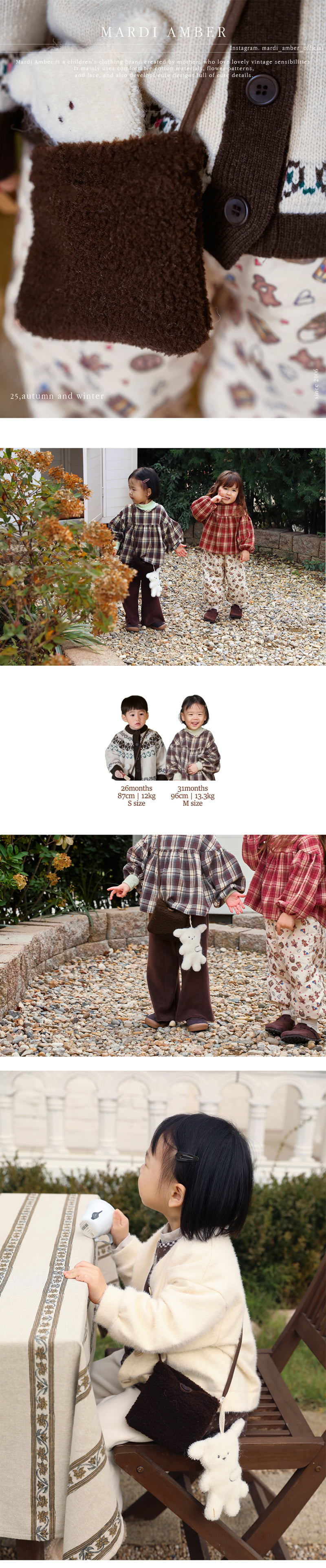 Amber - Korean Children Fashion - #kidsshorts - Mungchi Crossbody Bag - 2