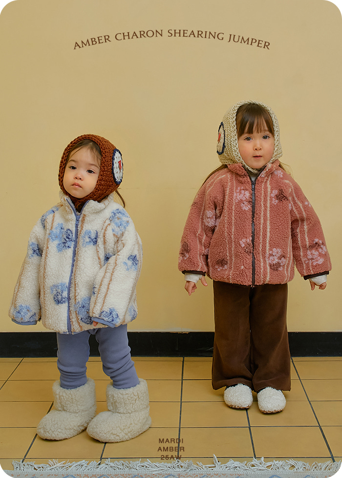 Amber - Korean Children Fashion - #kidzfashiontrend - Caron Fleece Jacket
