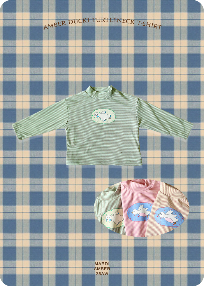 Amber - Korean Children Fashion - #magicofchildhood - Ducky Turtleneck Tee