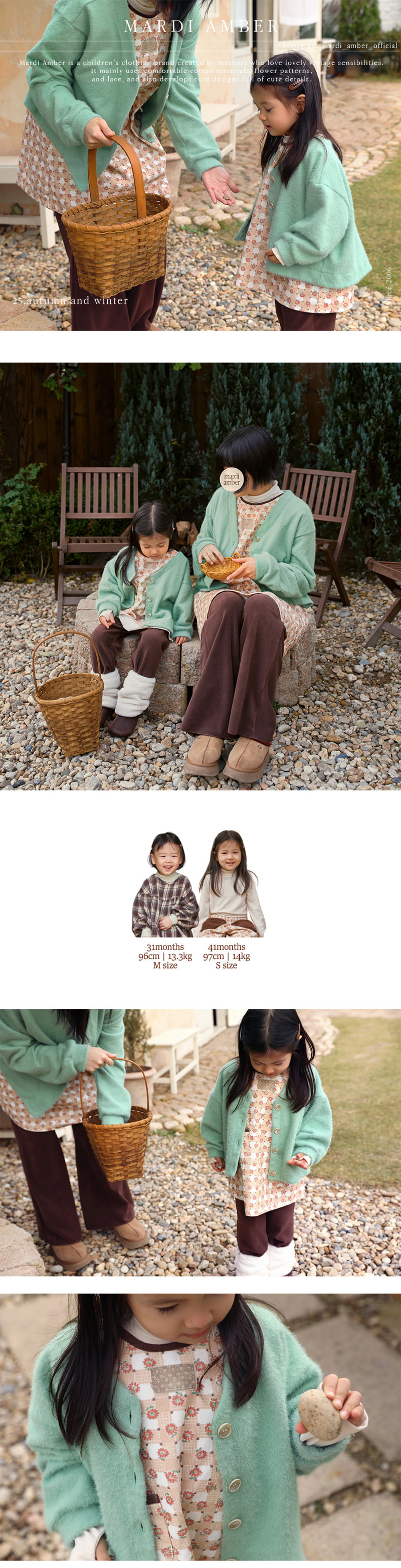 Amber - Korean Children Fashion - #magicofchildhood - Snowflake V Neck Cardigan - 2