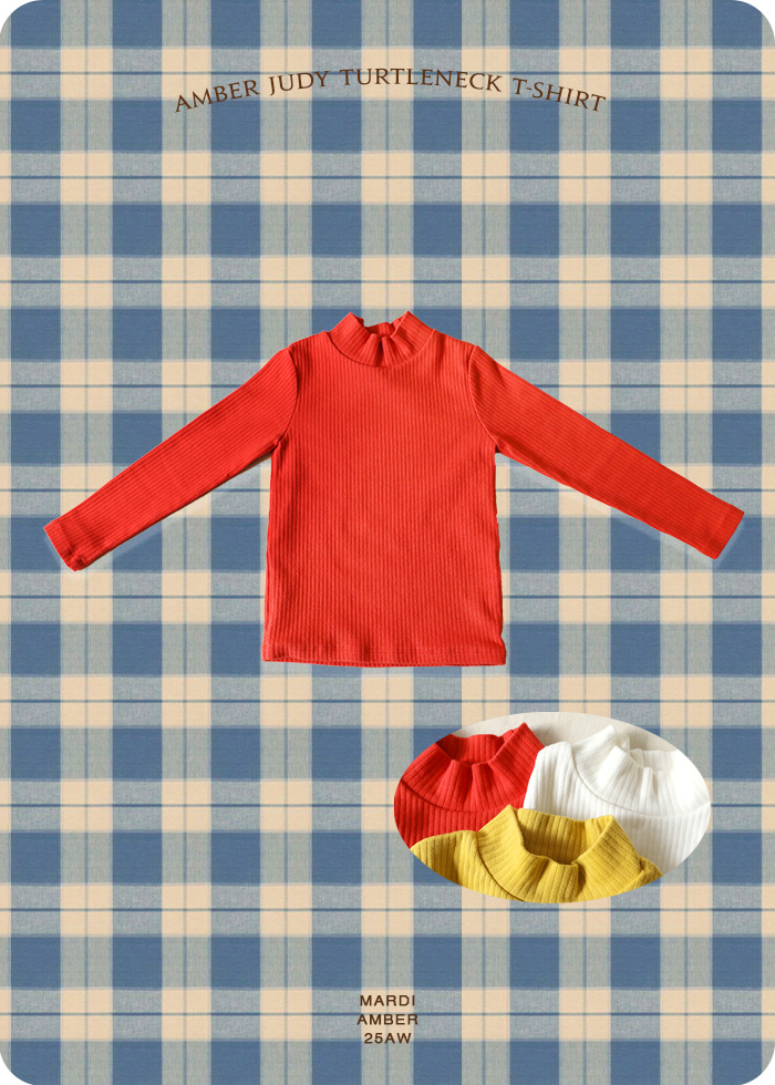 Amber - Korean Children Fashion - #todddlerfashion - Judy Turtleneck Tee