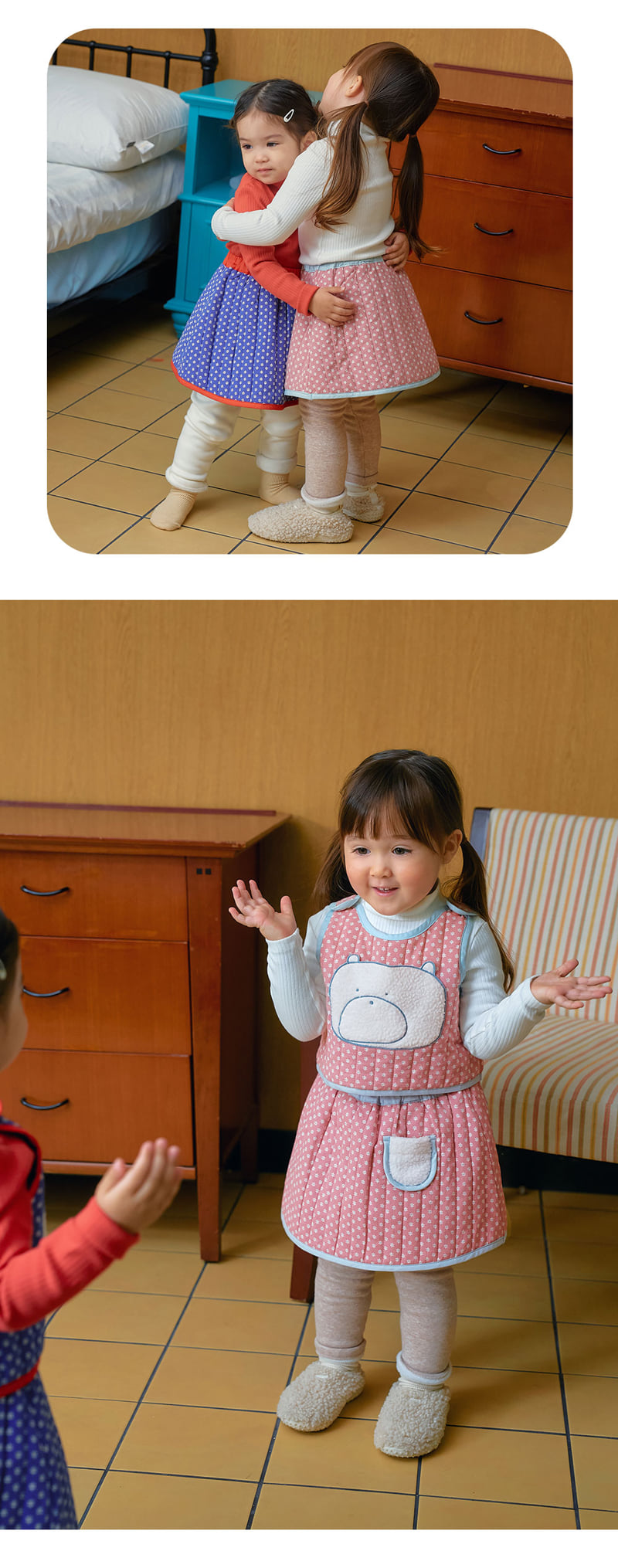 Amber - Korean Children Fashion - #todddlerfashion - Fluffy Quilted Skirt - 4