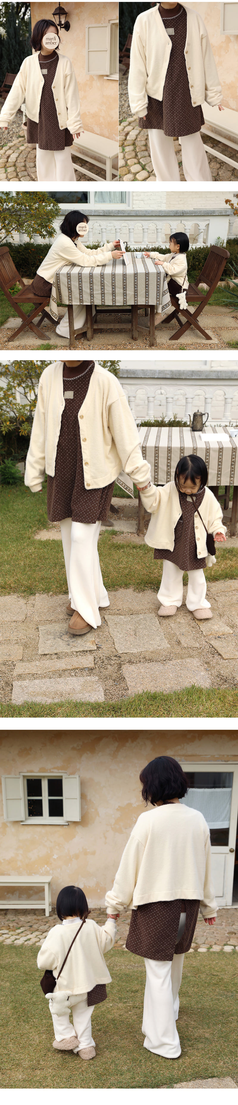 Amber - Korean Women Fashion - #thatsdarling - Adult Snowflake V Neck Cardigan - 4
