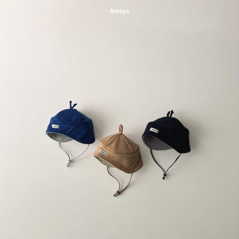 Amigo - Korean Baby Fashion - #babyboutique - Fleece String Hat