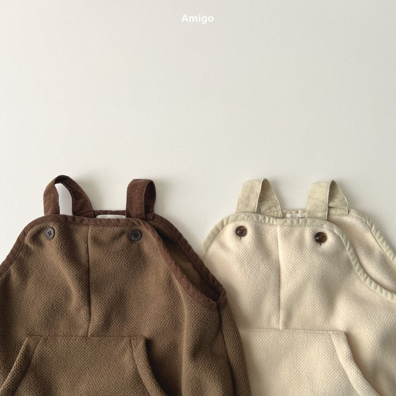 Amigo - Korean Baby Fashion - #babyboutique - Pie Overalls - 5