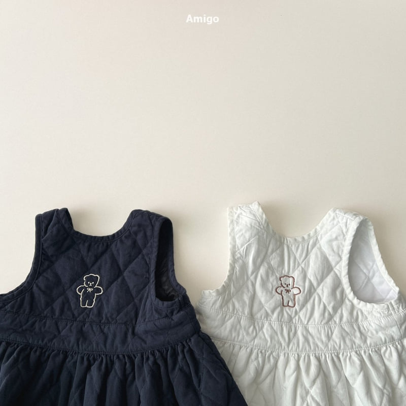 Amigo - Korean Baby Fashion - #babyboutique - Miel One-piece - 3
