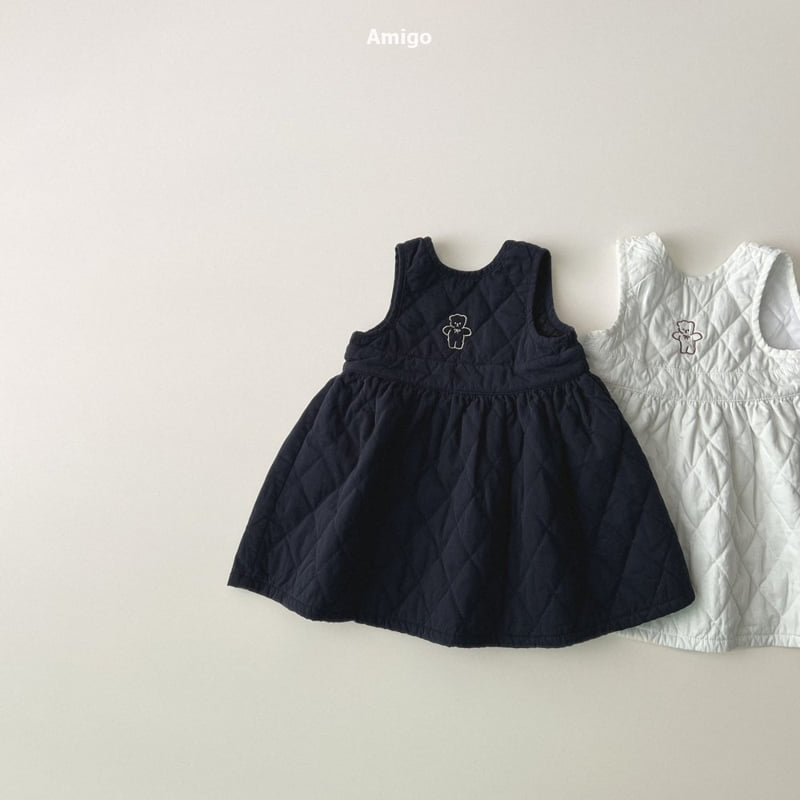 Amigo - Korean Baby Fashion - #babyboutique - Miel One-piece - 4