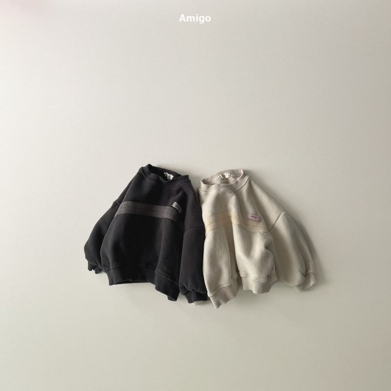 Amigo - Korean Baby Fashion - #babyboutique - Crochet Sweatshirt