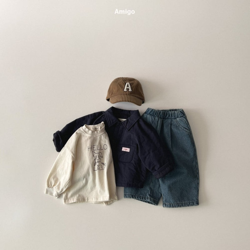 Amigo - Korean Baby Fashion - #babyboutique - A Corduroy Hat - 12