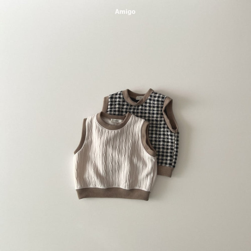 Amigo - Korean Baby Fashion - #babyboutique - Unique Vest - 5