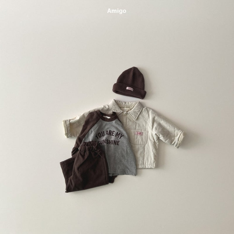 Amigo - Korean Baby Fashion - #babyboutique - Steady Raglan Tee - 11