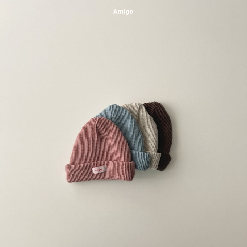Amigo - Korean Baby Fashion - #babyboutiqueclothing - Brushed Waffle Beanie - 5