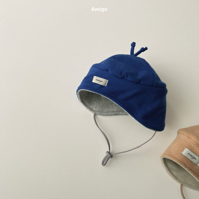 Amigo - Korean Baby Fashion - #babyclothing - Fleece String Hat - 3