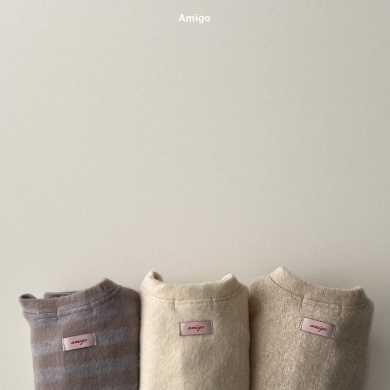 Amigo - Korean Baby Fashion - #babyclothing - Soft Cardigan - 3