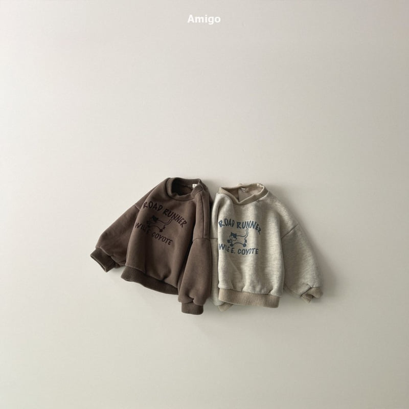 Amigo - Korean Baby Fashion - #babyclothing - Cat Sweatshirt