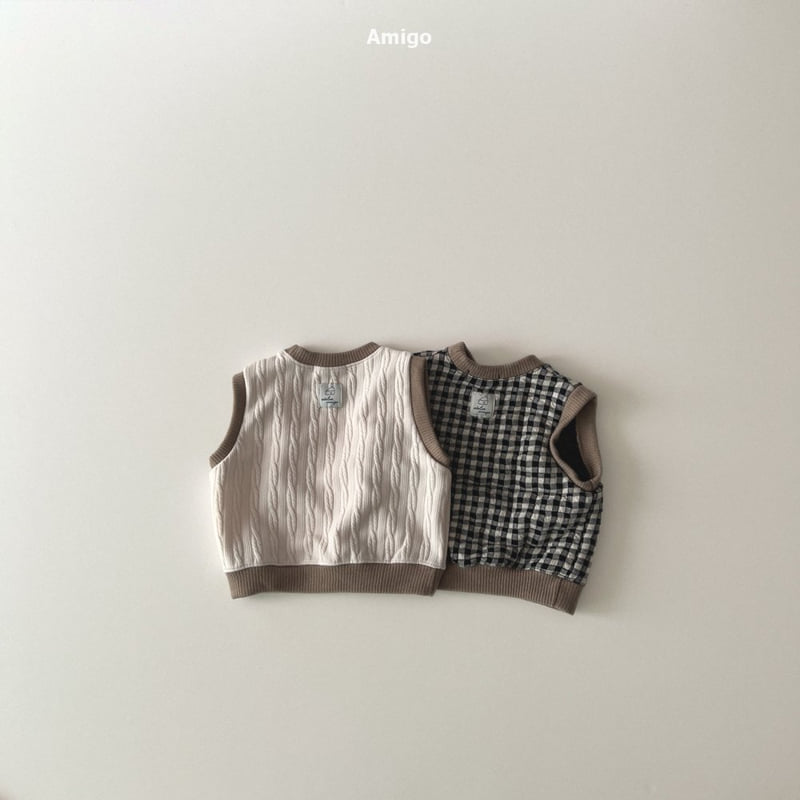 Amigo - Korean Baby Fashion - #babyclothing - Unique Vest - 7