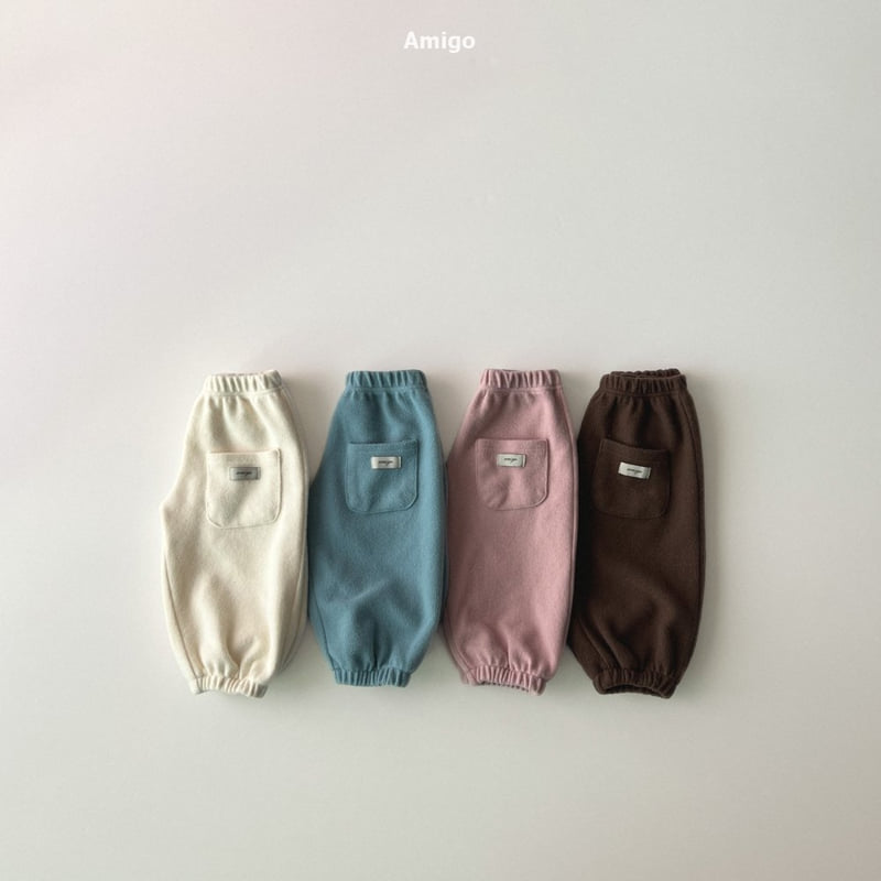 Amigo - Korean Baby Fashion - #babyclothing - Tail Pocket Jogger Pants - 2