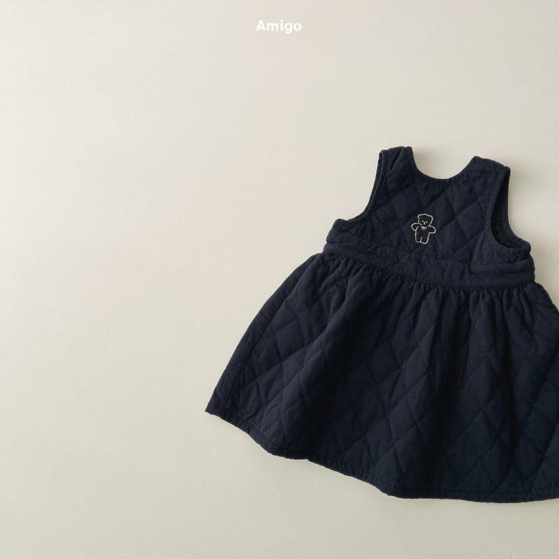 Amigo - Korean Baby Fashion - #babyfashion - Miel One-piece - 7