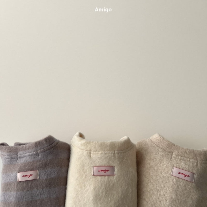 Amigo - Korean Baby Fashion - #babyclothing - Soft Cardigan - 4