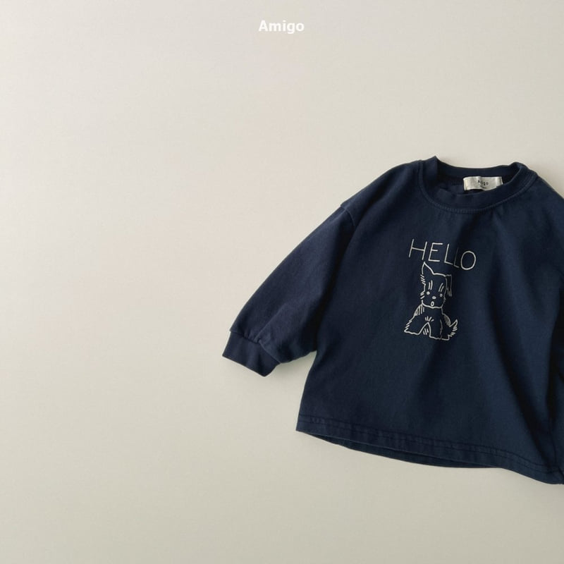 Amigo - Korean Baby Fashion - #babyfashion - Peach Puppy Tee - 9