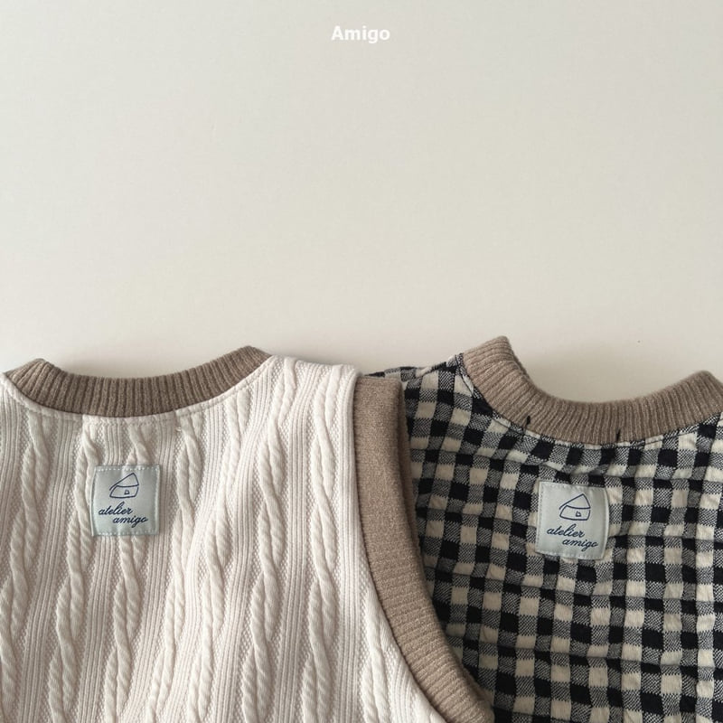 Amigo - Korean Baby Fashion - #babyfashion - Unique Vest - 8