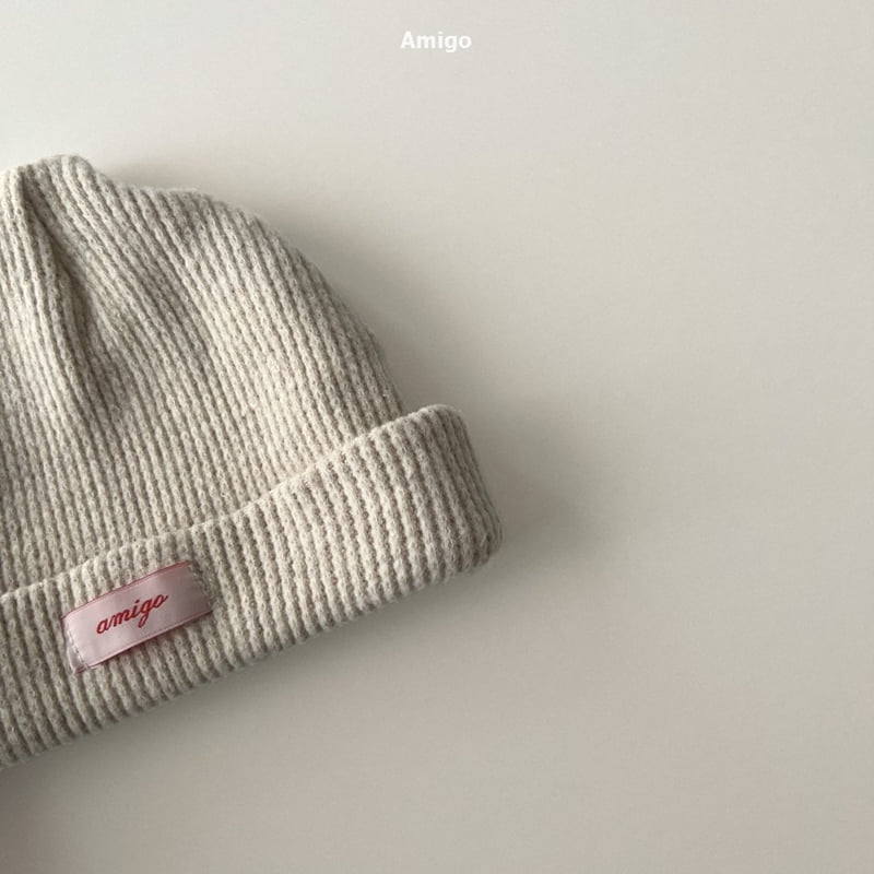 Amigo - Korean Baby Fashion - #babyfashion - Brushed Waffle Beanie - 7