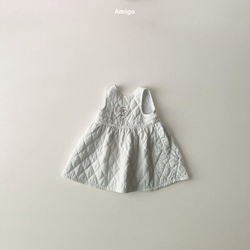 Amigo - Korean Baby Fashion - #babyfever - Miel One-piece - 8
