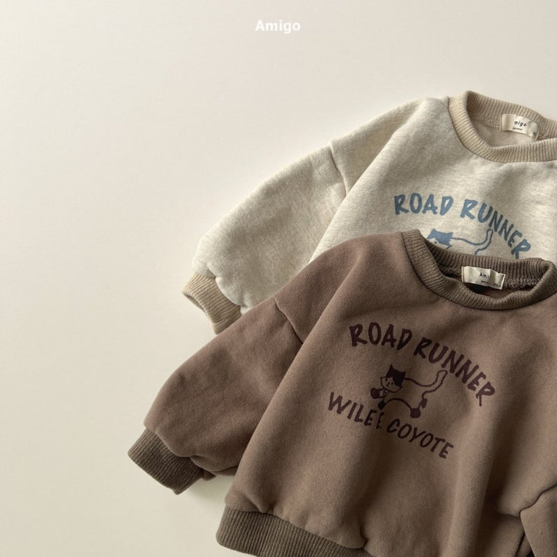 Amigo - Korean Baby Fashion - #babyfever - Cat Sweatshirt - 3