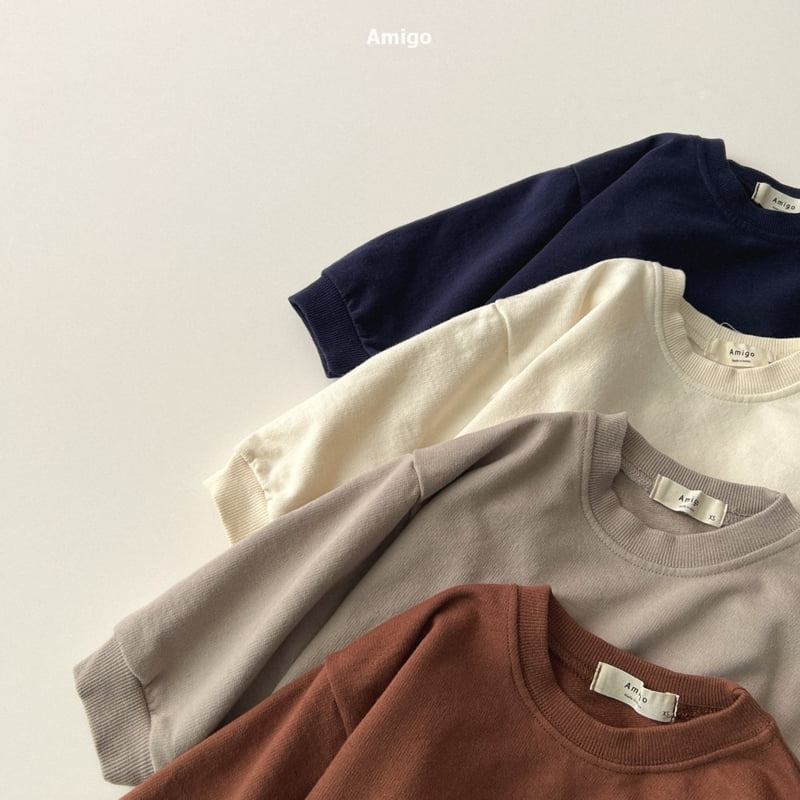 Amigo - Korean Baby Fashion - #babyfever - Basic Cotton Tee - 11