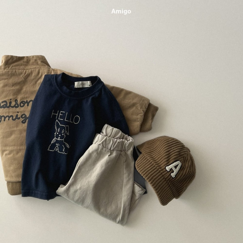 Amigo - Korean Baby Fashion - #babyfever - Peach Puppy Tee - 10