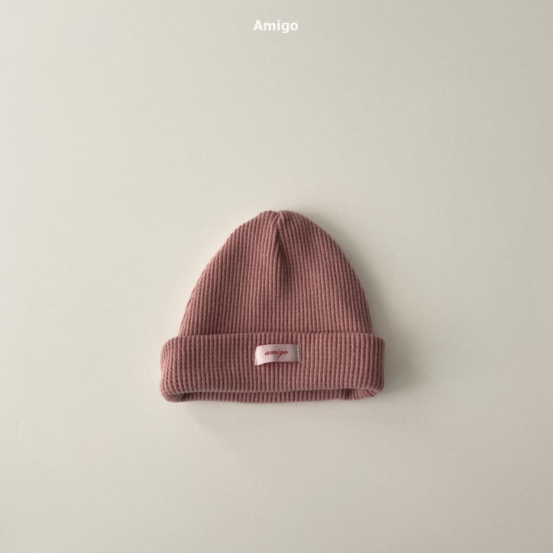 Amigo - Korean Baby Fashion - #babyfever - Brushed Waffle Beanie - 8