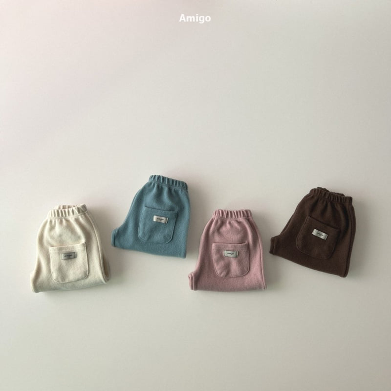 Amigo - Korean Baby Fashion - #babyfashion - Tail Pocket Jogger Pants - 4