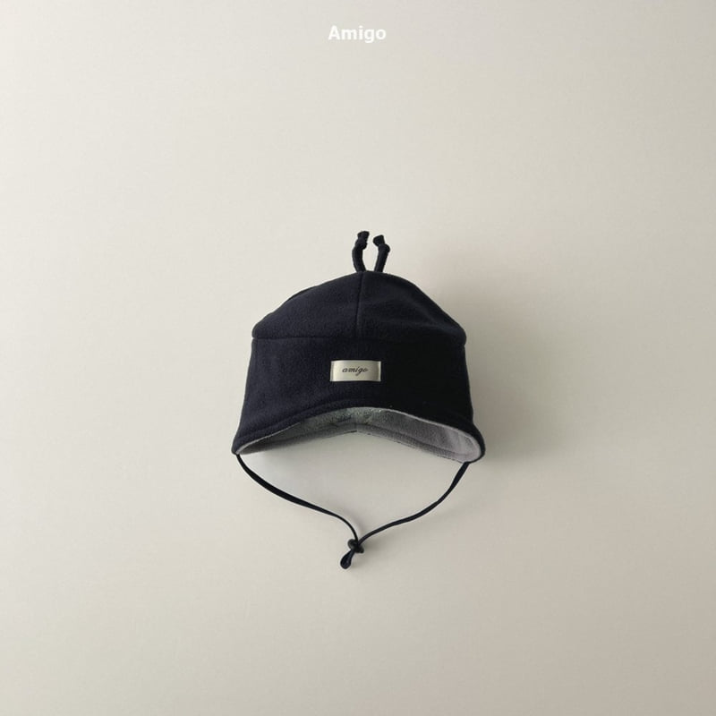 Amigo - Korean Baby Fashion - #babygirlfashion - Fleece String Hat - 6