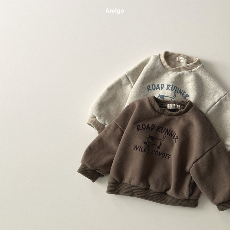 Amigo - Korean Baby Fashion - #babyfever - Cat Sweatshirt - 4