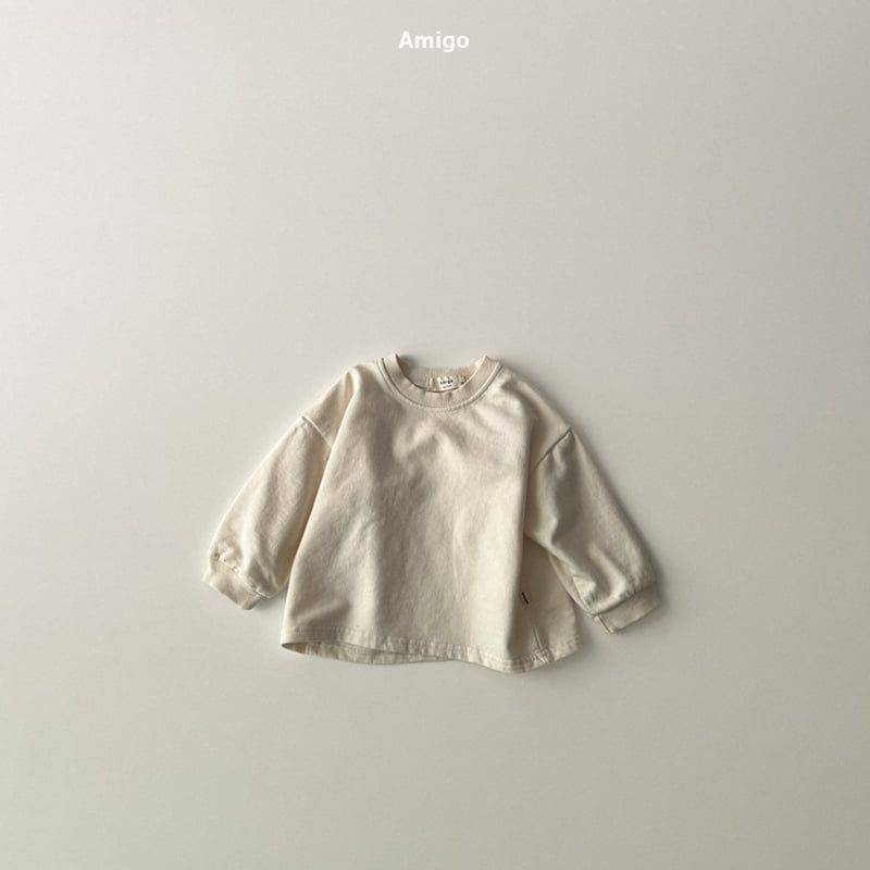 Amigo - Korean Baby Fashion - #babygirlfashion - Basic Cotton Tee - 12
