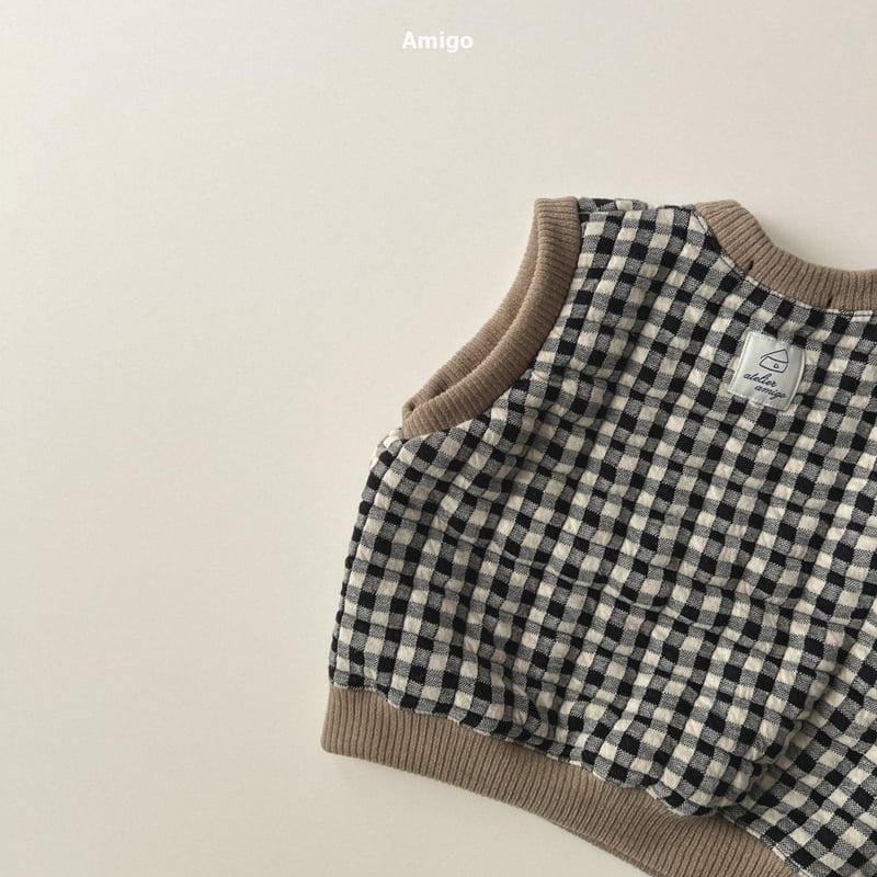 Amigo - Korean Baby Fashion - #babygirlfashion - Unique Vest - 10