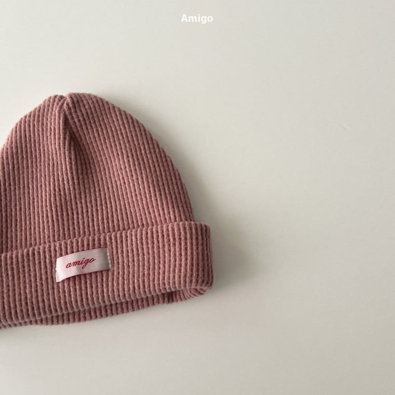 Amigo - Korean Baby Fashion - #babygirlfashion - Brushed Waffle Beanie - 9