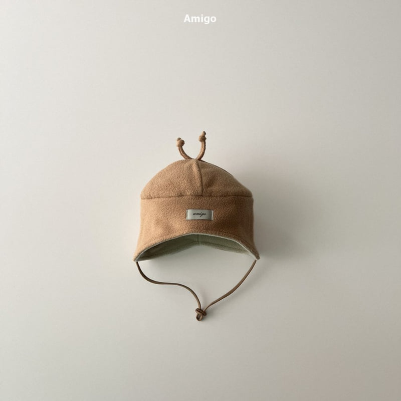 Amigo - Korean Baby Fashion - #babylifestyle - Fleece String Hat - 7