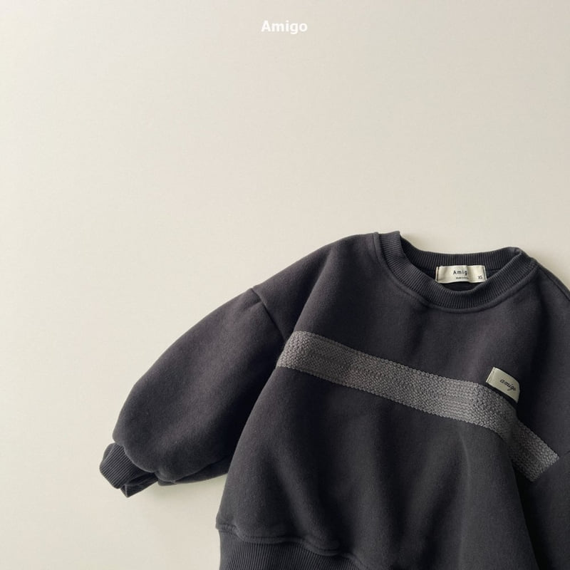 Amigo - Korean Baby Fashion - #babylifestyle - Crochet Sweatshirt - 8