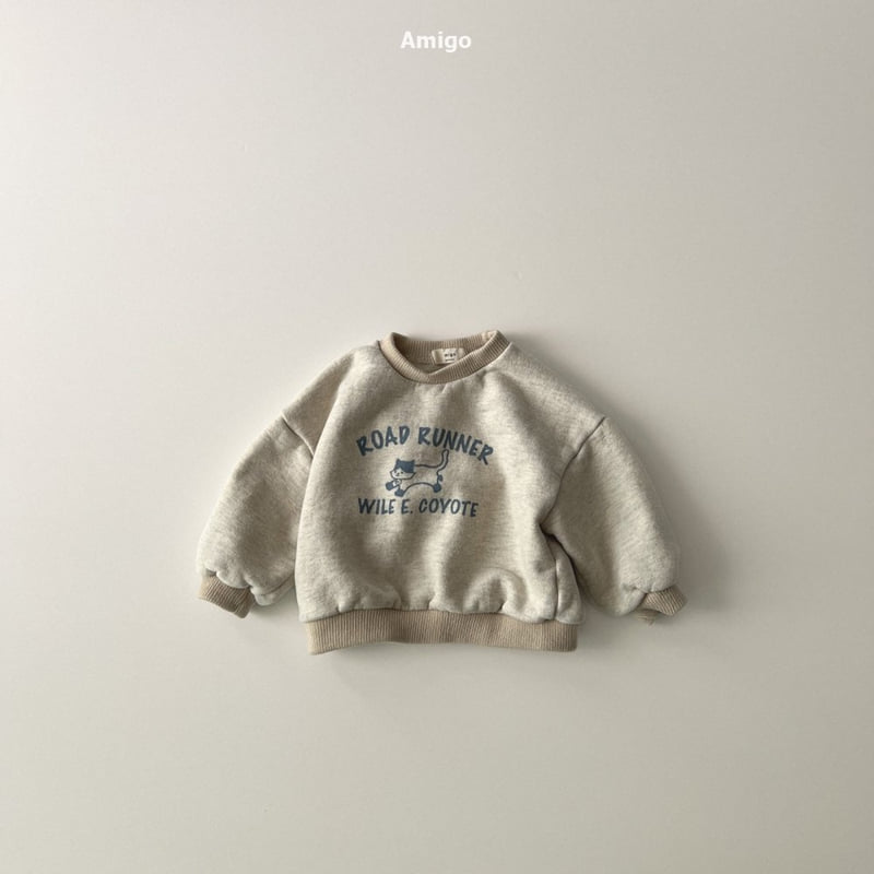 Amigo - Korean Baby Fashion - #babylifestyle - Cat Sweatshirt - 5